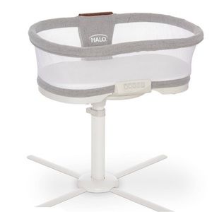 Halo Innovations BassiNest Swivel Sleeper Luxe - Dove Gray Tweed
